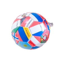 1 Stück Simulation Sport Fußball Anhänger Schlüsselanhänger Länder Ball Flagge für Auto Tasche Rucksack Zubehör Geschenk