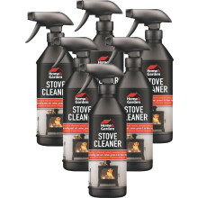 6 x 500ml Stove Cleaner Spray Removers Stove Soot Carbon Grease Tar