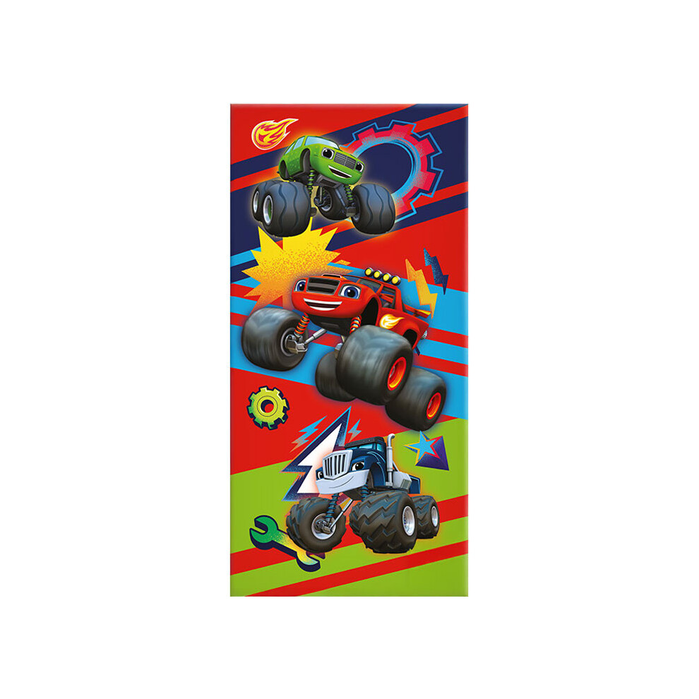 Blaze and the Monster Machines Bath Beach towel 140 x 70 cm COTTON-image-OPC-PJ5PMQJ-NEW