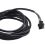 S861 LCD-Ebike-Display mit SM-Stecker für Elektrofahrrad BLDC-Controller-Bedienfeld Schwarz 24V-36V 7