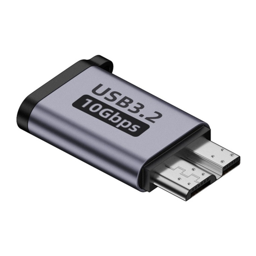 Adapter Micro-B-Stecker auf Typ-C-Buchse, Typ-C USB3.0 Micro-B-Anschluss für HDD-Kabeladapter Externe Festplatten