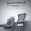 Adapter Micro-B-Stecker auf Typ-C-Buchse, Typ-C USB3.0 Micro-B-Anschluss für HDD-Kabeladapter Externe Festplatten 3
