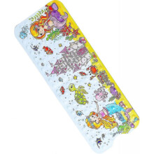 (color 3) Cartoon Children's Bath Mat Extra Long Non-slip Suction Cups Shower Bathtub Mat (sea Fish) Qi Cheng Tw