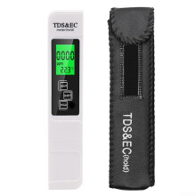 Saltwater Pool Fish Pond Digital LCD Salinity Temperature Meter Pen White Backlight Ref: 6480