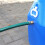 Rain Collector 100 cm Rain Butt Connector with 2 Hose Nuts, 2 Outlets, 2 Clamps 4
