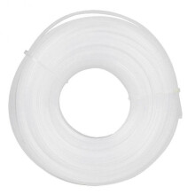 3mm x 60m White Square‑Shaped Trimmer Line Lawn Mower Accessory Mowing Line Rope Replacement