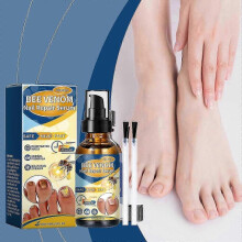 (2pcs) Nail Defense Bee Venom Treatment Serum,Nail Growth and Repair Serum,Bee Venom Nail Repair Serum, Strengthens and Moisturizes Thin Nails