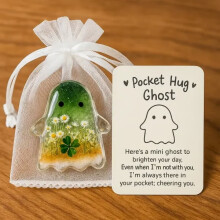 ( Anxiety Relief, 1) Ghost Pocket Cards Guardian Spirit Whispers - Ancient Solace for When You're Overwhelmed