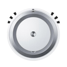 (White) Robot Vacuum Cleaner App with Remote Control Silent Vacuum Cleaner for Hard