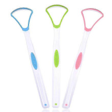 Advanced 3-Piece Tongue Cleaner Set for Bad Breath Relief - Effective Oral Hygiene Kit