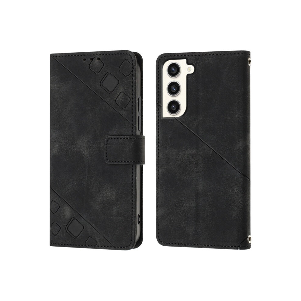 Photos - Case  Compatible with Xiaomi 12 LITE  embossed leather  card slot flip phone (Black)