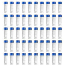 Storage Containers with Graduated Plastic Vials and Screw Caps 200 Count