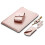 13.3 inch Macbook Pro Compatible Foldable PU Leather Laptop Case with Built-in Stand 4