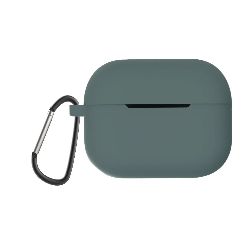 (For Apple Airpods Pro 2Nd Generation2022, Midnight ) Airpods Pro 2 Case Cover Soft Silicone Skin Cover Protective Case With Keychain Hot Green 4069369082573