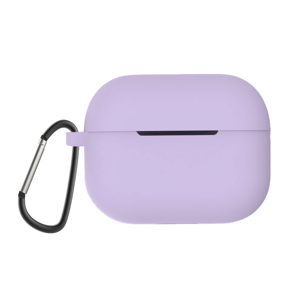 (For Apple Airpods Pro 2Nd Generation2022, Light ) Airpods Pro 2 Case Cover Soft Silicone Skin Cover Protective Case With Keychain Hot Purple 4069369082559