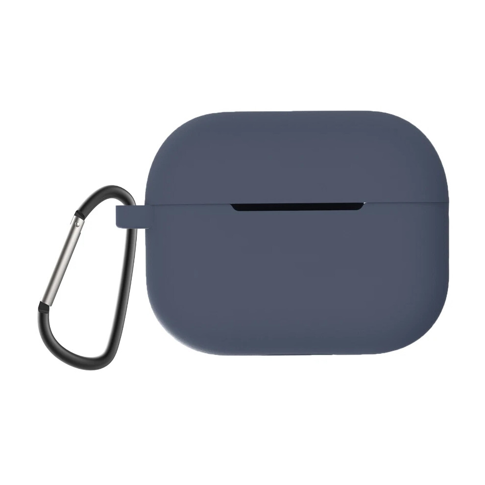 (For Apple Airpods Pro 2Nd Generation2022, Midnight ) Airpods Pro 2 Case Cover Soft Silicone Skin Cover Protective Case With Keychain Hot Blue 4069369082566
