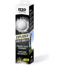 Izzo Exploder Trick Prank Golf Balls 4 Pack