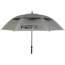 Sun Mountain H2NO Vision Auto Open Golf Umbrella UV Protection Silver