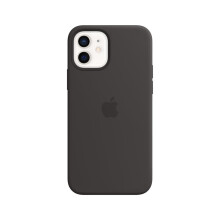 Apple Silicone Case with MagSafe for iPhone 12 & 12 Pro - Black - MHL73ZM/A