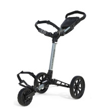 Sun Mountain Ridgeline3 Wheel Push Golf Trolley Cart-Silver