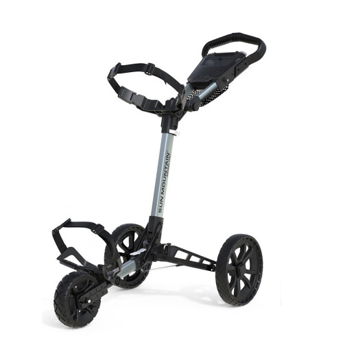 Sun Mountain Ridgeline3 Wheel Push Golf Trolley Cart-Silver