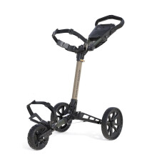 Sun Mountain Ridgeline3 Wheel Push Golf Trolley Cart-Sand/Hunter