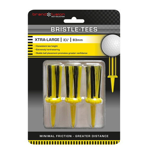 Bristle Tees Pack of 3 83mm Xtra-Large Golf Tees