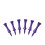 Longridge Plastic Castle Graduated Golf Tees 39mm bag 20 Purple 2