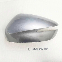 (L silver grey 38P) 2013-2022 Mazda CX3 Rearview Mirror Cover Case and Lid for Your Vehicle Accessories