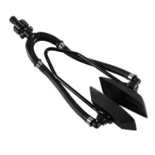 Outboard Motor Flusher Kit - Dual Flow Muffs for Boat Engine Cleaning & Water Flushing