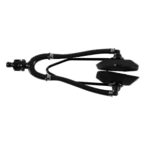 Outboard Motor Flusher Kit - Dual Flow Muffs for Boat Engine Cleaning & Water Flushing 2