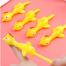 10pcs Children Kids Flick A Chicken Novelty Catapult Party Birthday Toy