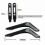Metal TV Stand with Universal Base Mount Suitable for 32-65 Inch Televisions 4