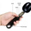 Digital Kitchen Scale with Measuring Spoon LCD Display Black 4