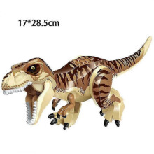 (A) Dinosaur Toys, Indominus Rex Building Blocks, Large Dinosaur Figures for Kids Birthday Party Gifts