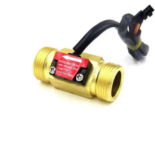-B6 DN20 G3/4Inch Water Flow Sensor Switch DC5-18V 1-30L/Min Flow Meter for Industrial Control Liquid Circulating 2