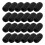 24Pack Mini Foam Windscreen Lapel Headset Microphone Sponge Mini Foam Cover Shield Protection for Lavalier and Lapel Mic 1