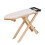 Cute scale 1: 12 miniature iron with ironing board set included 2