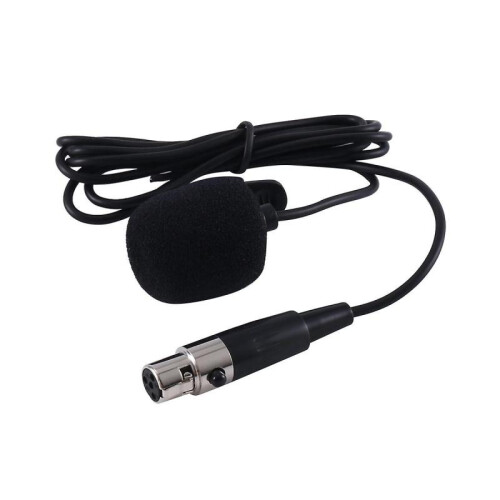 Professional Lavalier Lapel Tie Clip Condenser Microphone 4Pin Mic for Bodypack 4 Pin XLR 1