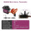 Micro-Type Servo Motor Kit 6 Pcs -Servo Metal Gear Micro-Type Servo for RC Helicopter/Car/Boat 2