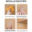 24PCS Punch Free Shelf Support Peg-Self Adhesive Shelves Clips for Kitchen Cabinet Closet Brackets Clapboard Layer 3