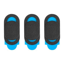 3pcs Plastic Camera Shield Stickers Notebook PC Tablet PC Mobile Anti-Hacker Peeping Protection Privacy Cover black
