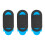 3pcs Plastic Camera Shield Stickers Notebook PC Tablet PC Mobile Anti-Hacker Peeping Protection Privacy Cover black 1
