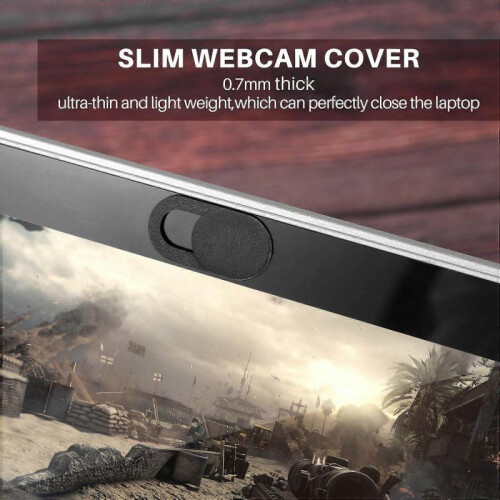3pcs Plastic Camera Shield Stickers Notebook PC Tablet PC Mobile Anti-Hacker Peeping Protection Privacy Cover black 2