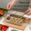 Food Storage Container Stainless Steel Kitchen Storage Box with Leakproof Lid Kitchen Accessories 400ML 4