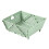 Plastic Collapsible Colander - Foldable Drain Basket with Resting Feet - Kitchen Food Strainer - Space-Saving Green 1