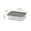 Food Storage Container Stainless Steel Kitchen Storage Box with Leakproof Lid Kitchen Accessories 400ML 2