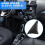 Handbrake Gaiter Cover Hand Brake Boot Black PU Leather for Spark 2011-2016 4