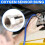Universal O2 Oxygen Sensor Restrictor Fitting with Adjustable Gas Flow Inserts Cel Fix Bung X 1.5 Oxygen Sensor Tool Bung 5