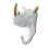 Sturdy Animal Head Coat Hook, Hanging Coat, Hat and Key, Resin Coat Hook C 1